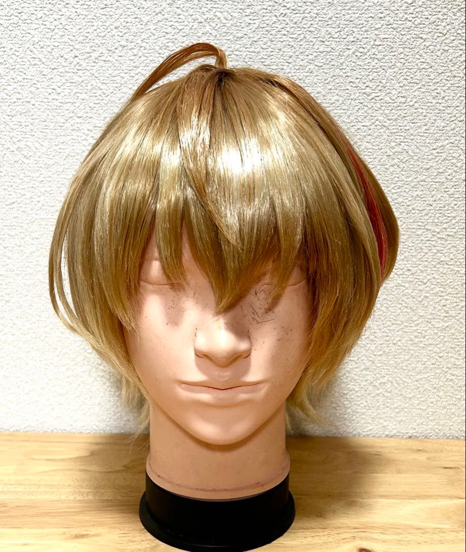 コスプレ用ウィッグ NEW】コスプレウィッグ（ライトロング）【シルキーゴールド(T0809)】