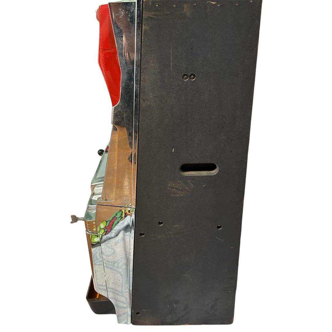 パチスロ実機】オリンピアNew島唄 30 コイン 4号機 レア 花笠パネル