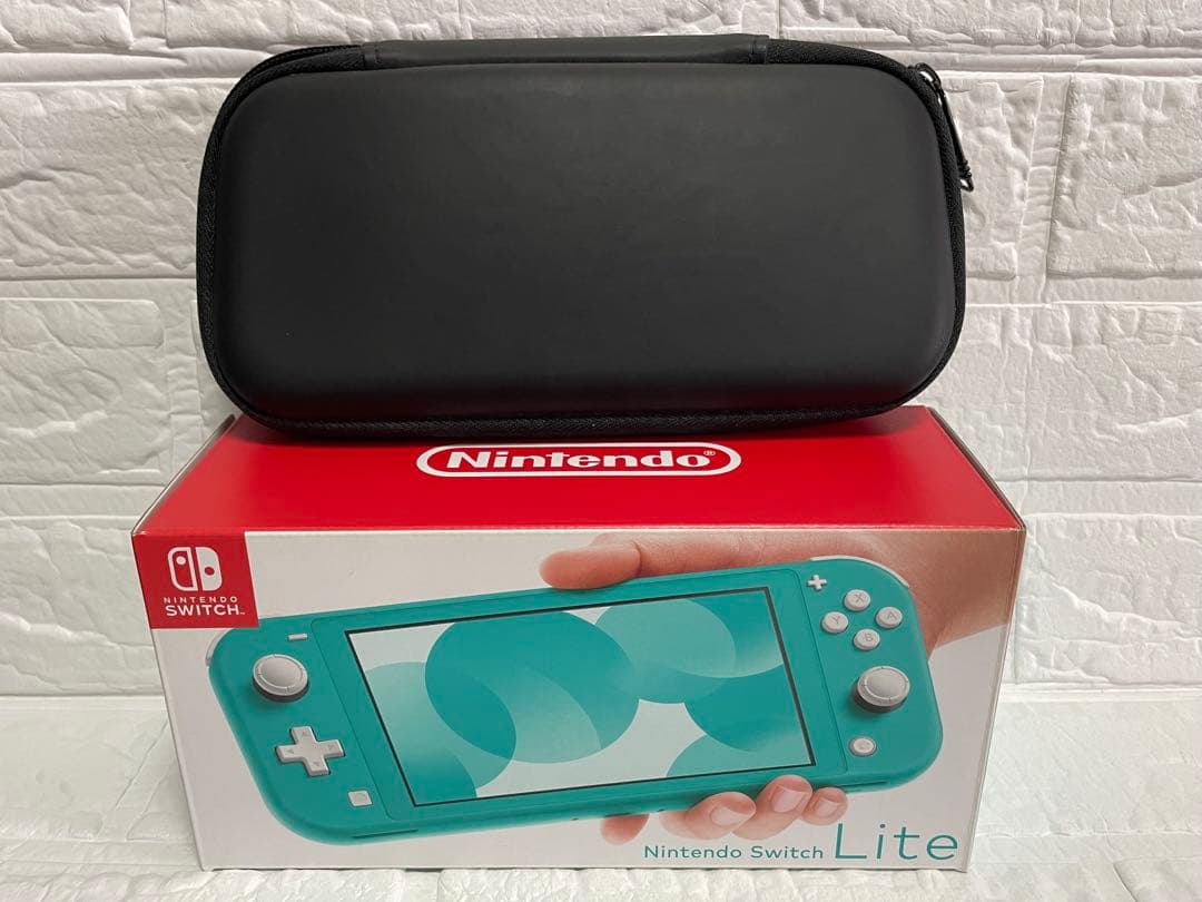 美品】Nintendo Switch Lite本体(ターコイズ)/ケース付 - メルカリ