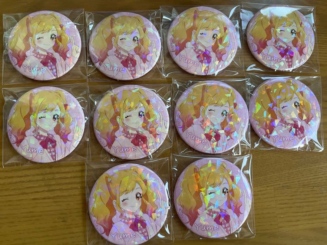 アイカツスターズ オフィススタイル 缶バッジ 虹野ゆめ 10点 - メルカリ