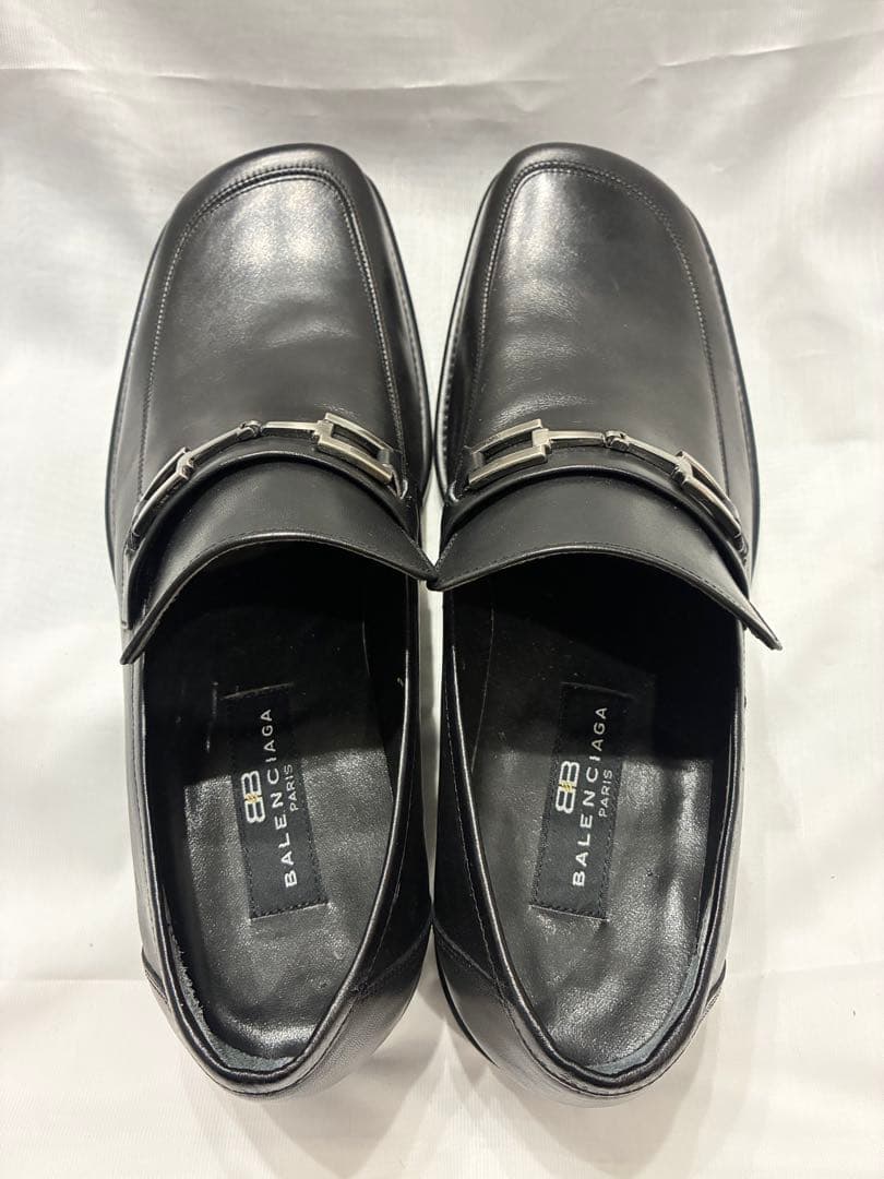 BALENCIAGA ブラック ローファー 255EE