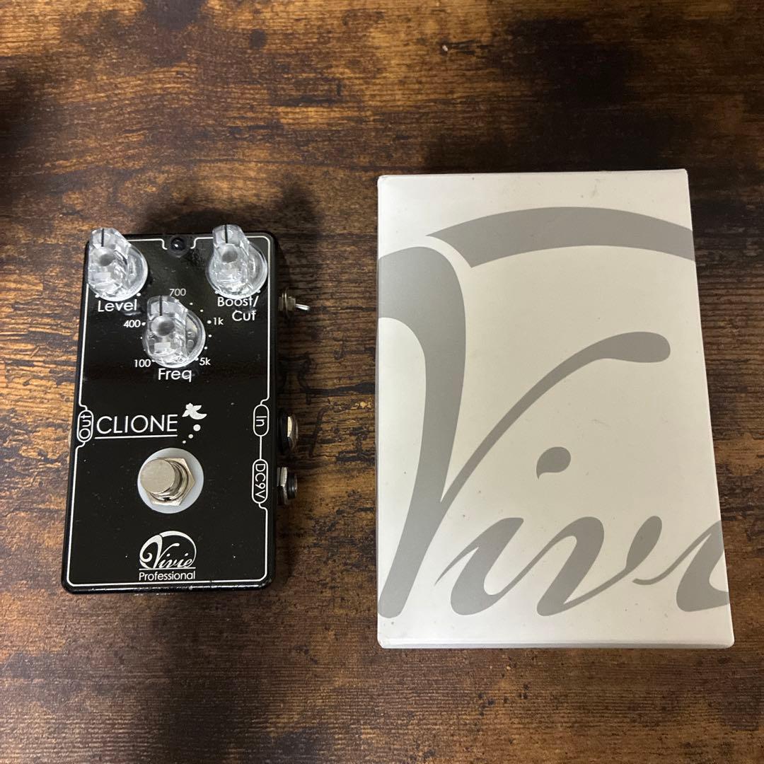 ☆完動品☆ Vivie CLIONE バッファ/ブースター】-Vivie-音痩せしてしまうトーンを蘇らせる最高の