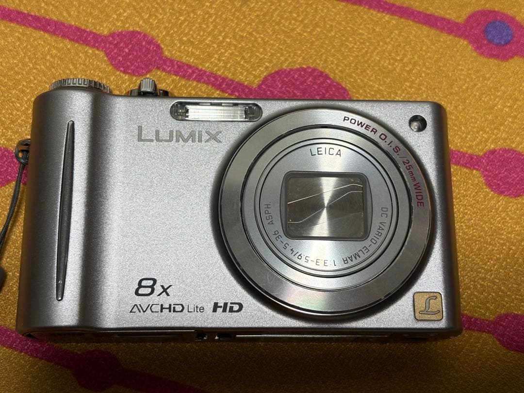 Panasonic LUMIX ZX3 シルバー 付属品全部あり、ケースオマケ - メルカリ