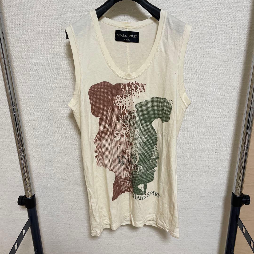 share spirit シェアースピリット タンクトップ ノースリーブ - メルカリ