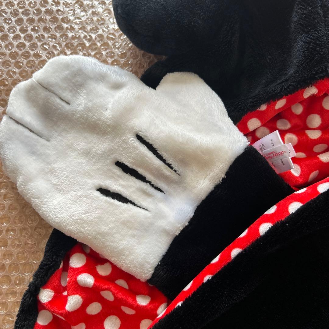 ディズニー ファンキャップ ミニー ドット 水玉 マフラー 手袋 - メルカリ