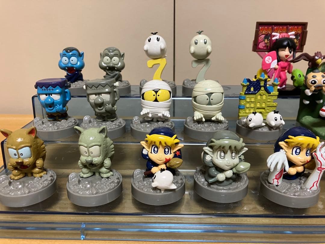 海物語・大工の源さん・モンスターハウス・吉宗 フィギュアセット