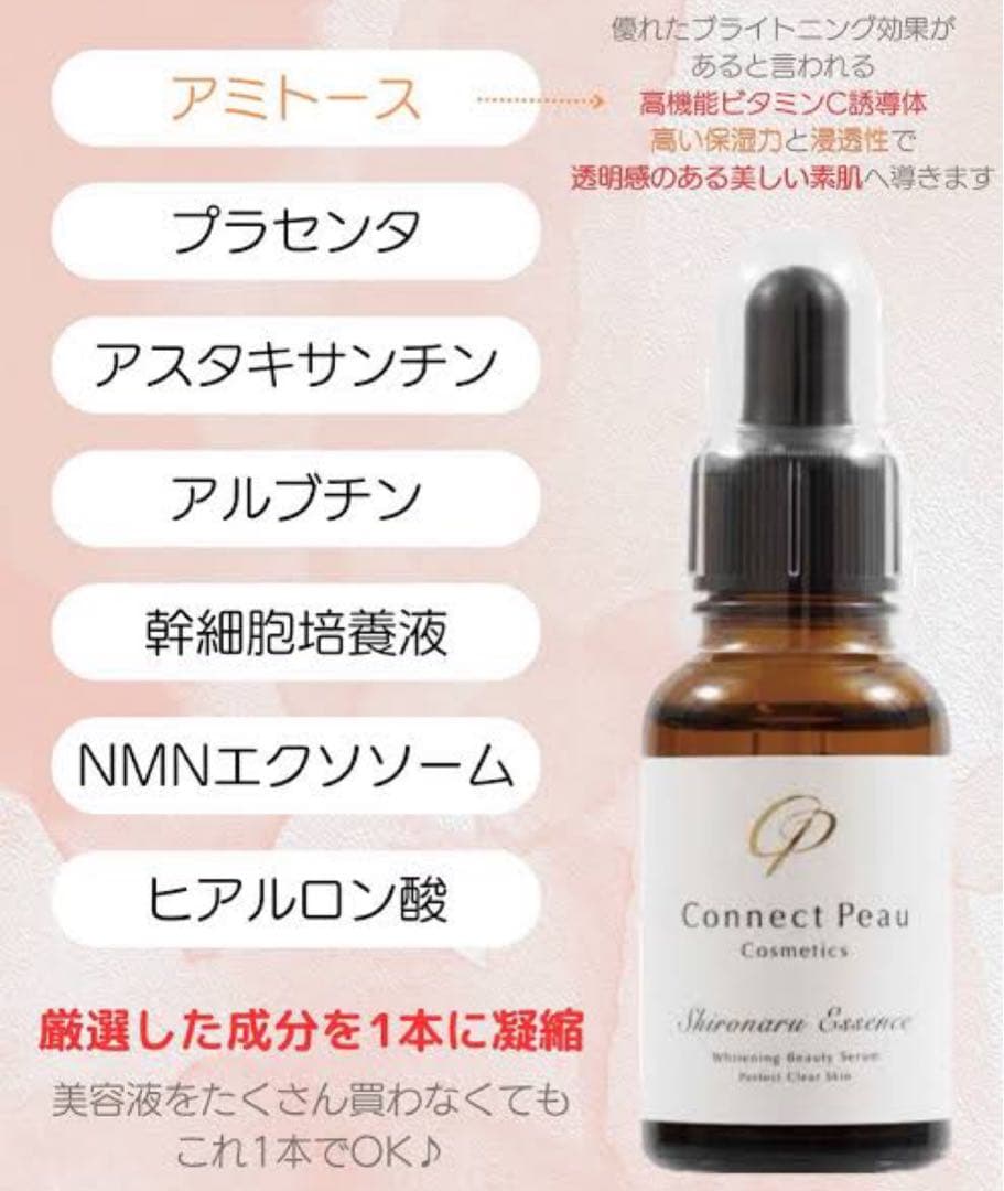 コネクト・ポー シロナルエッセンス30ml NMNエクソソーム シルクド