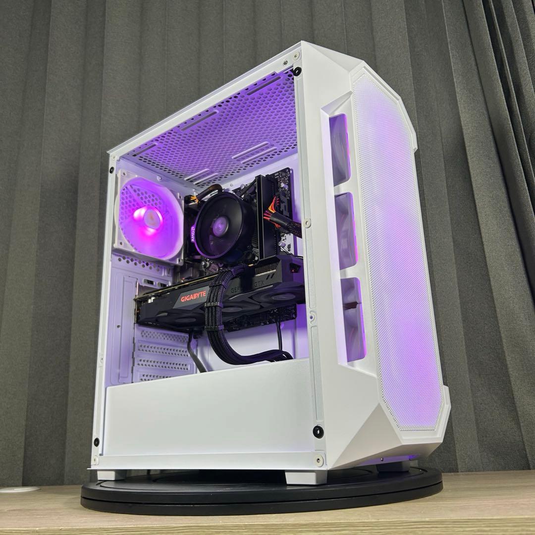 光る 自作ゲーミングPC FPSゲーム快適プレイ Windows11 SSD搭載 楽天市場】中古ゲーミングPC 5点セット RTX2060搭載 光る新品ケース