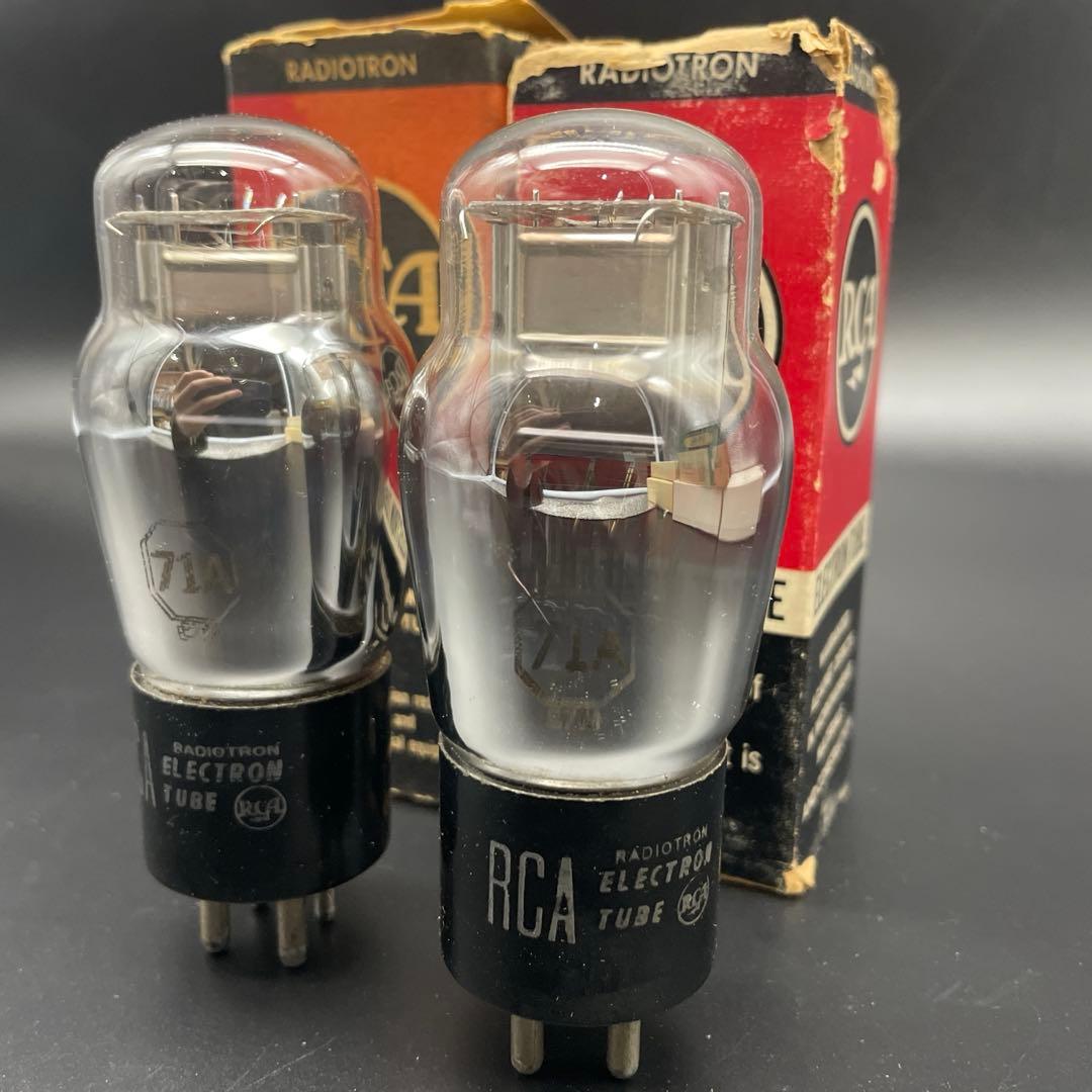 71A RCA ワンペアセット 真空管 （91） - メルカリ