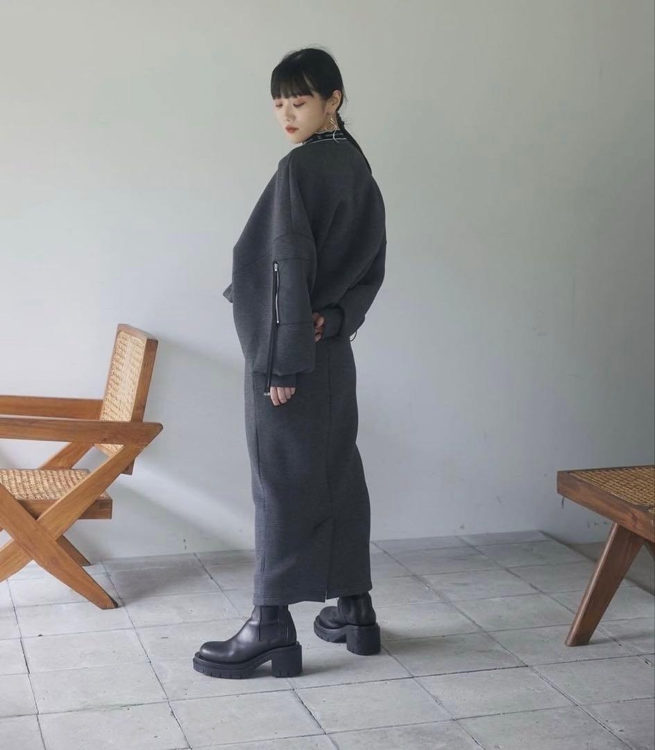 ANDREA&Co. MA-1 DROST LOGO PULLOVER グレー - メルカリ