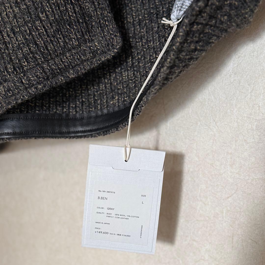 NICENESS B.BEN 25AW サイズL グレー Gray - メルカリ