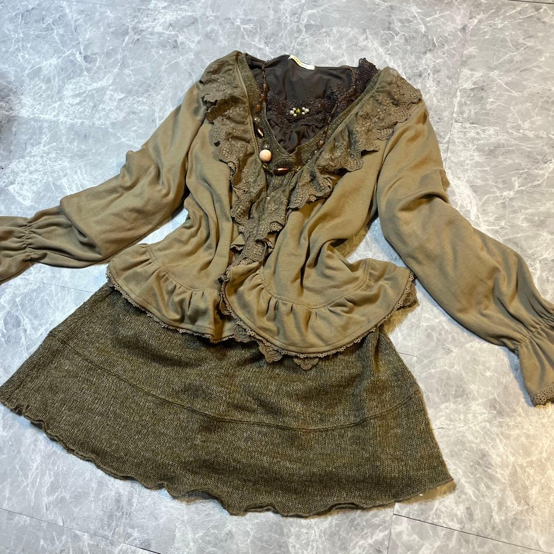 フェアリーグランジ コーデ売り3点セット y2k 平成 00s axes森ガール