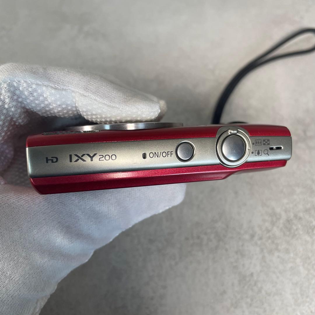 ✨極美品✨ Canon IXY 200 レッド オールド コンデジ 充電器セット