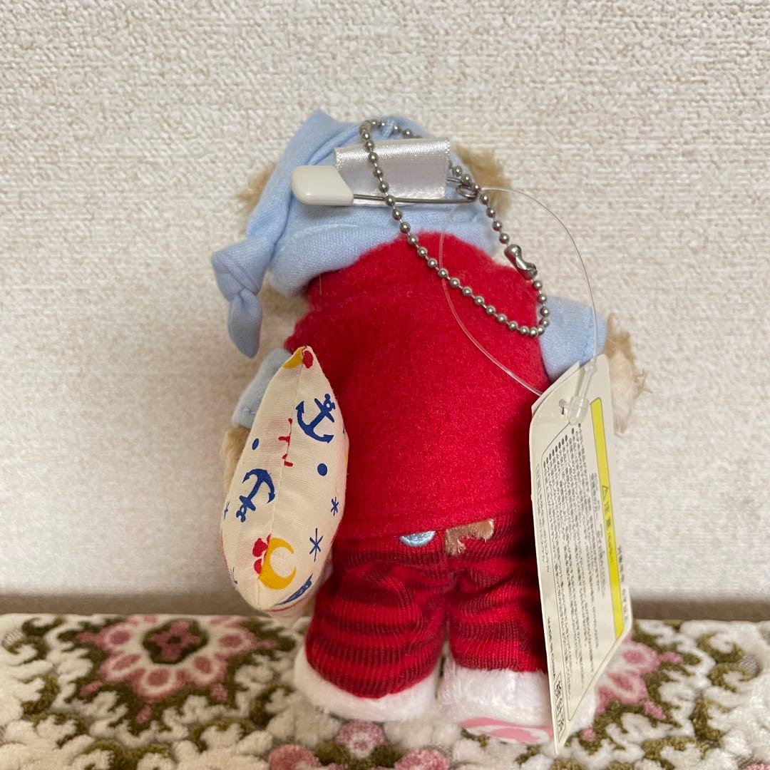 初期 2009 TDS ダッフィー ぬいぐるみバッジ パジャマ ぬいば - メルカリ