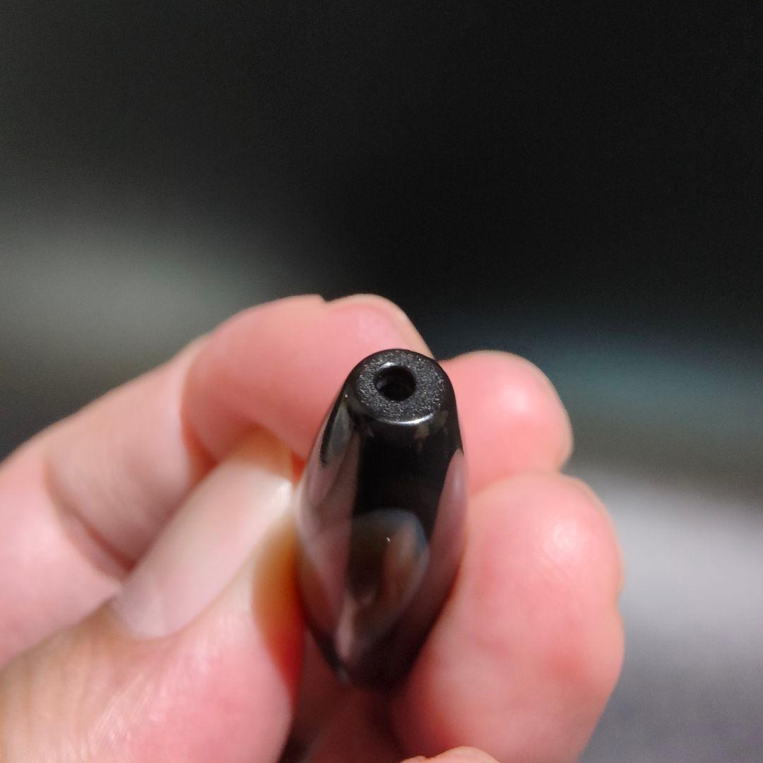 28 32 レア物 観音様 裏に天然の目玉 天珠 天然石 御守り