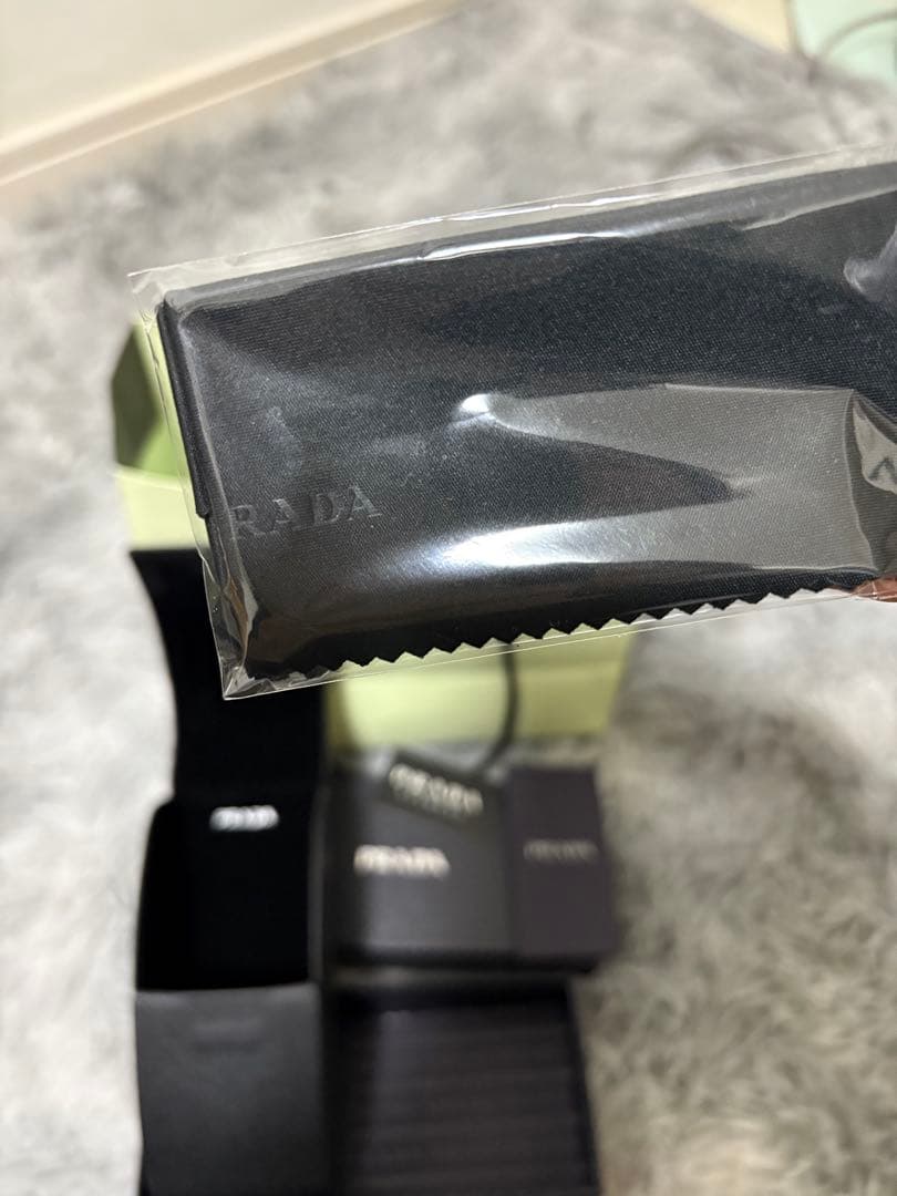 PRADA MILANO サングラス ブラック/トータス