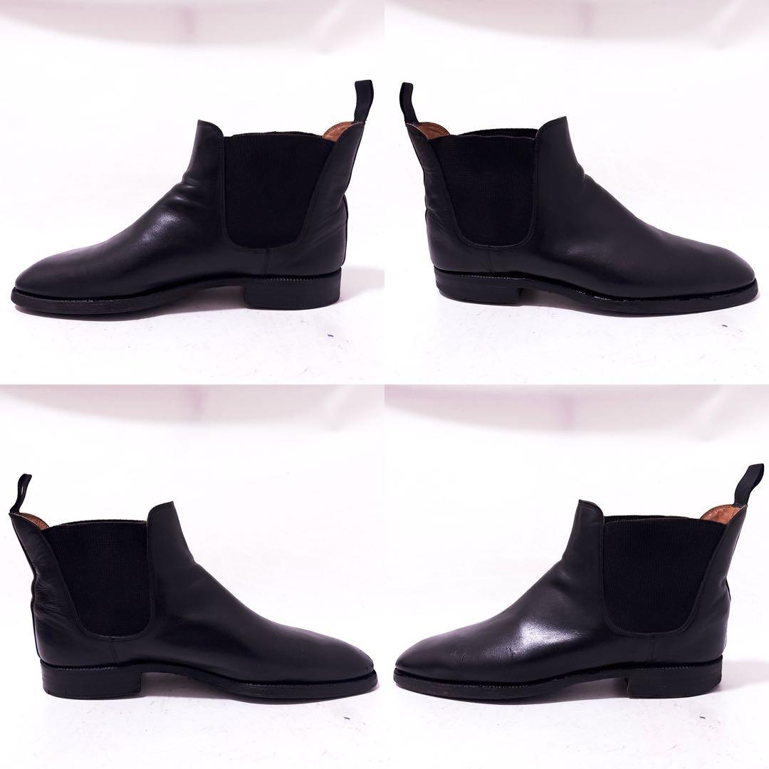 656.CROCKETT&JONES CHELSEA サイドゴアブーツ 8E - メルカリ