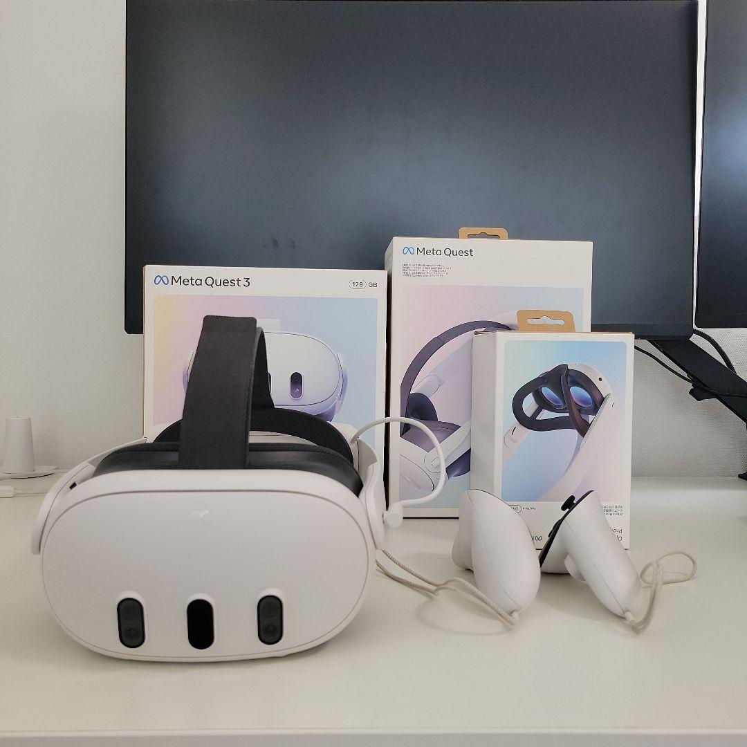  Quest 3セット 128gb Oculus Quest 3 128 GB Advanced All- In- One VR Gaming Headset