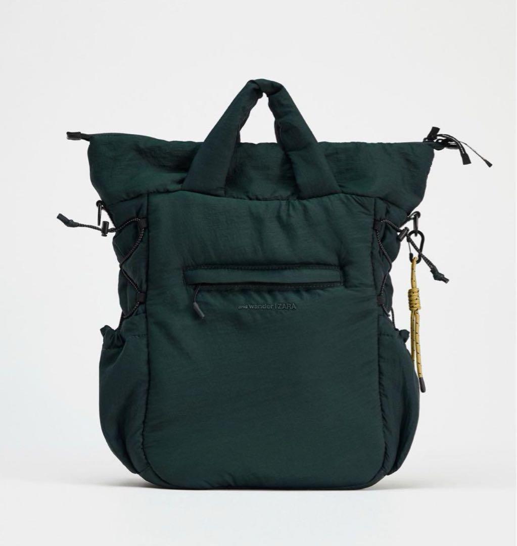 t.ha様専用】ANDWANDER × ZARA キルティングバッグ グリーン - メルカリ