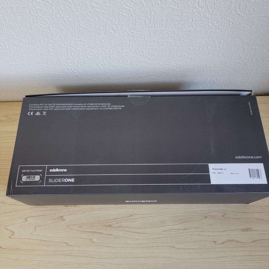 美品】edelkrone SliderONE v3 バッテリーセット付 - メルカリ