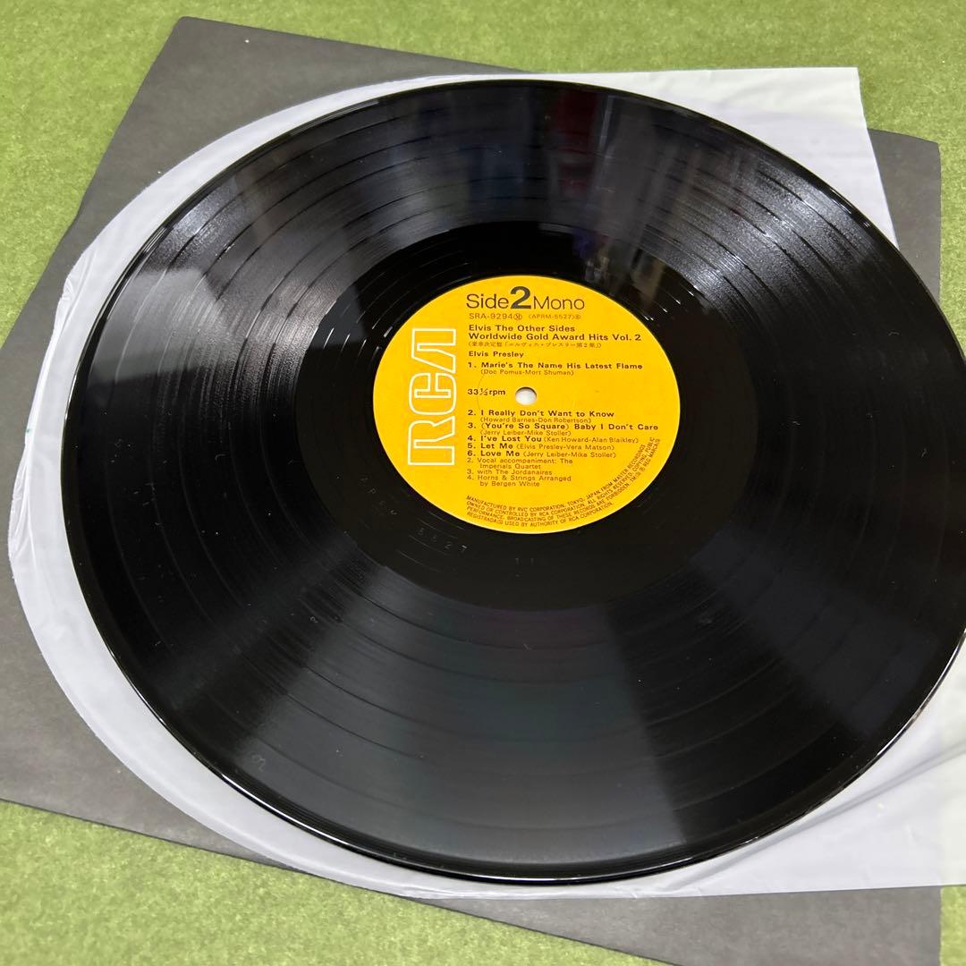 エルビス・プレスリー ／ELVIS THE OTHER SIDES LP - メルカリ