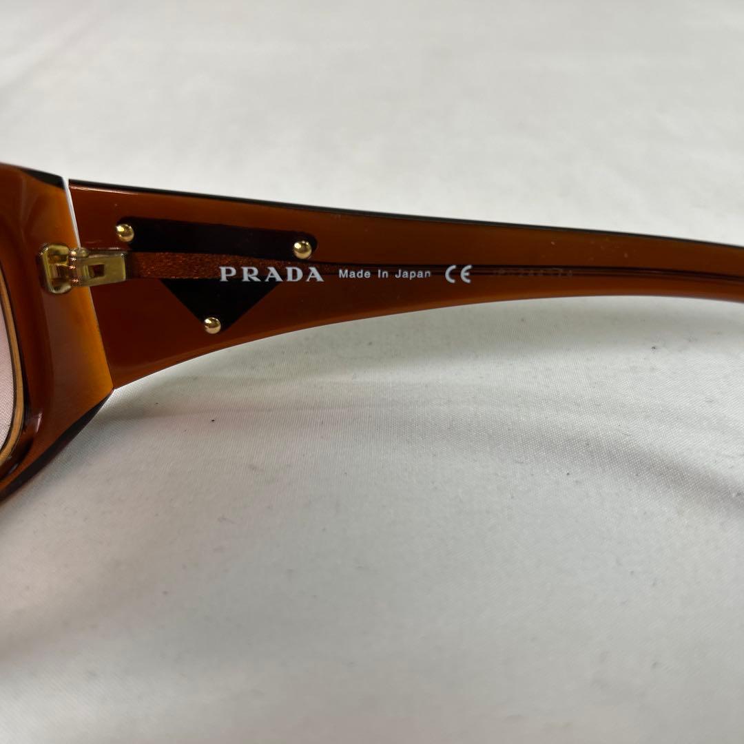 【nr/11/1/10】PRADA ブラウン サングラス