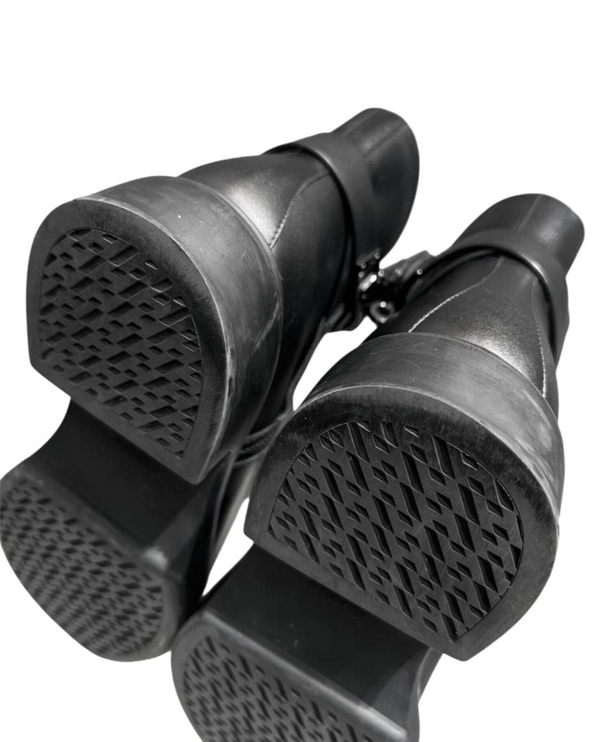 ソーブラック ケリーバックル HERMES ブーツ 《ヴェオ》 40.5