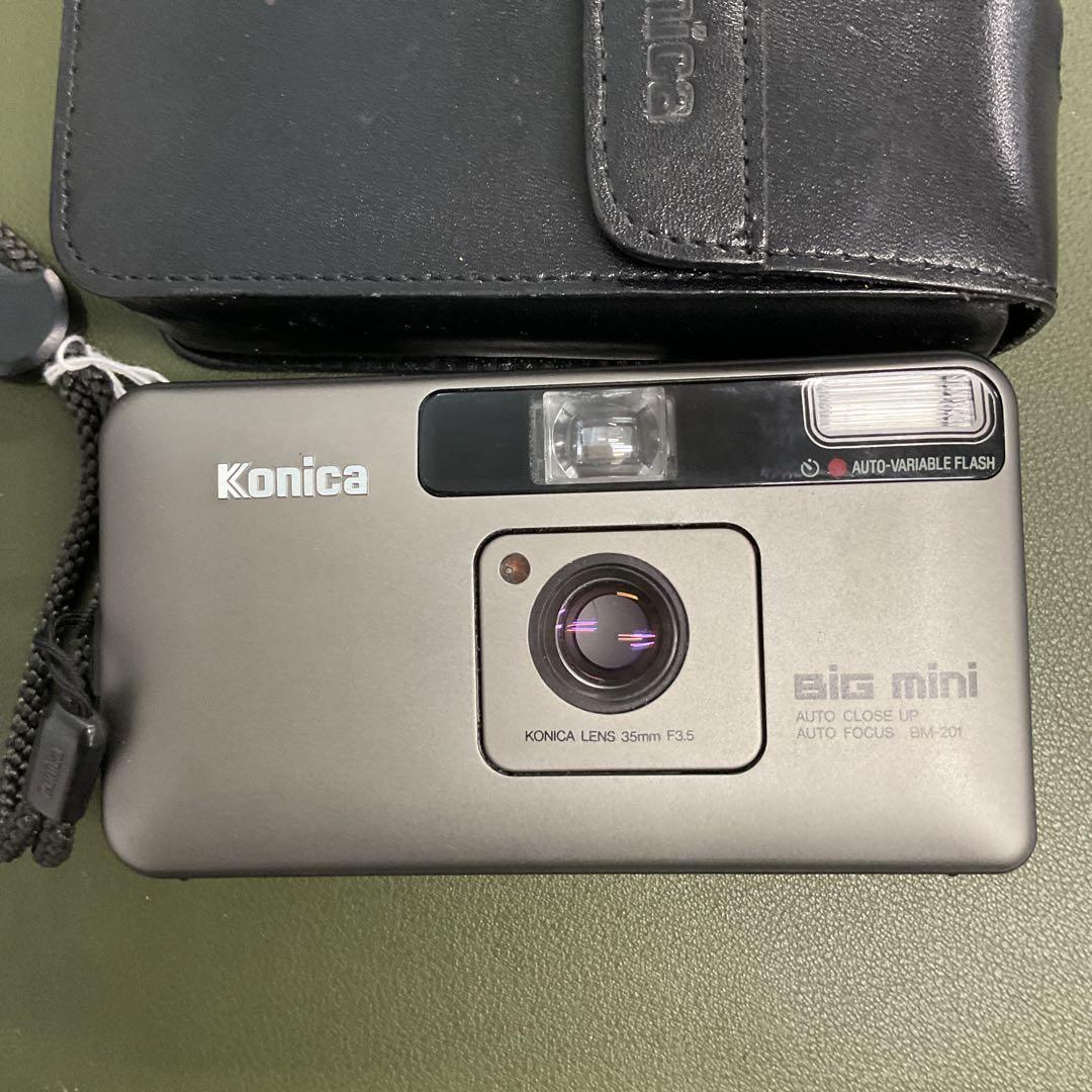 Y545 Konica BIG mini コンパクトカメラ - フィルムカメラ安価