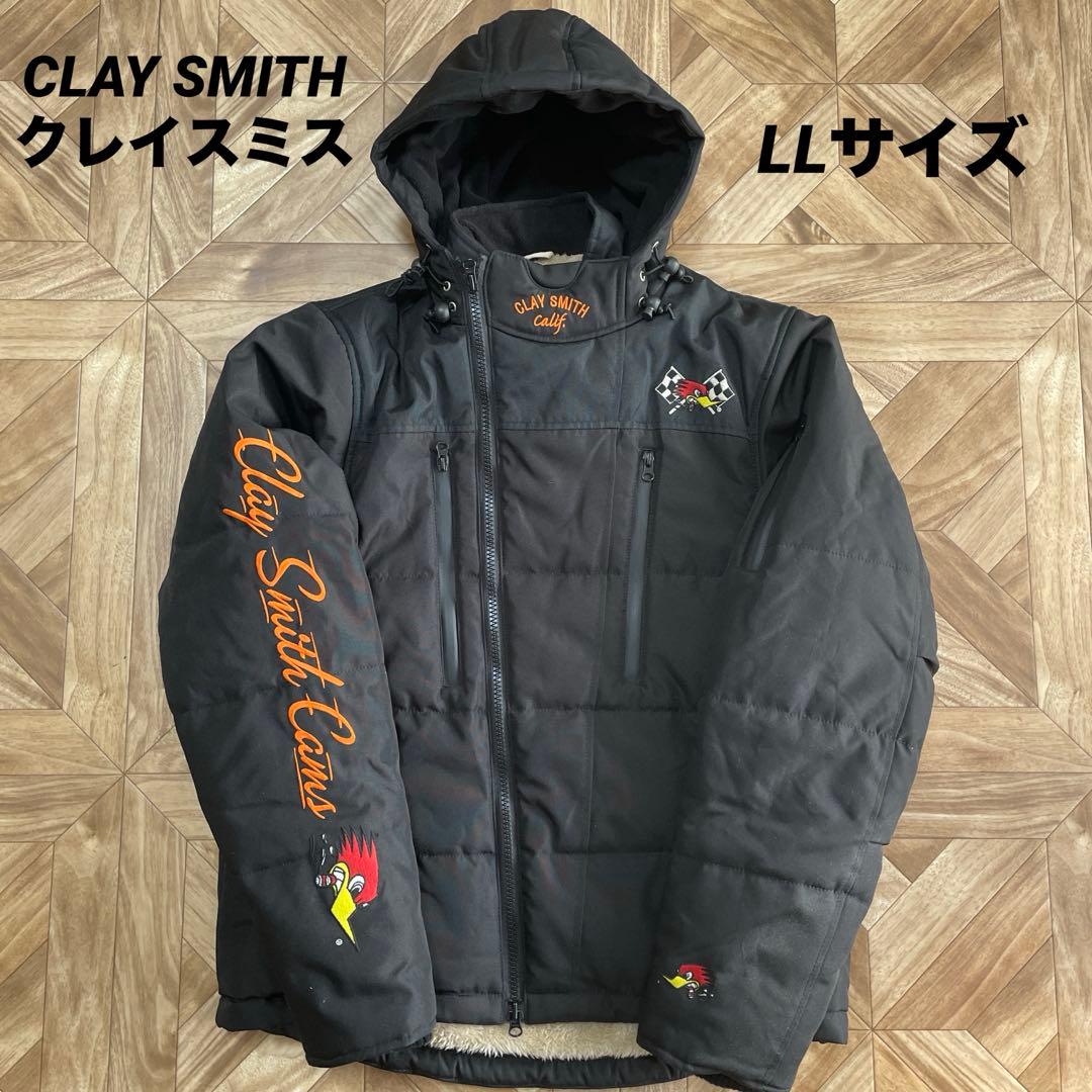 超美品！CLAY SMITH　クレイスミス　ジャケット　LLサイズ　刺繍　フード 楽天市場】CLAY SMITH クレイスミス T-LUCK ウィンタージャケット 中綿