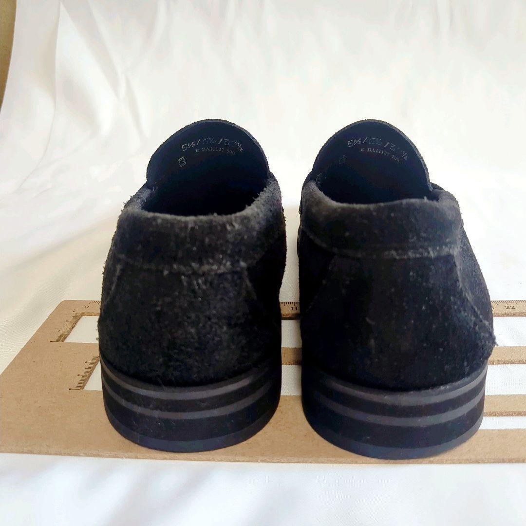 G.H.BASS weejuns ships別注 ローガンLOGAN 黒スエード