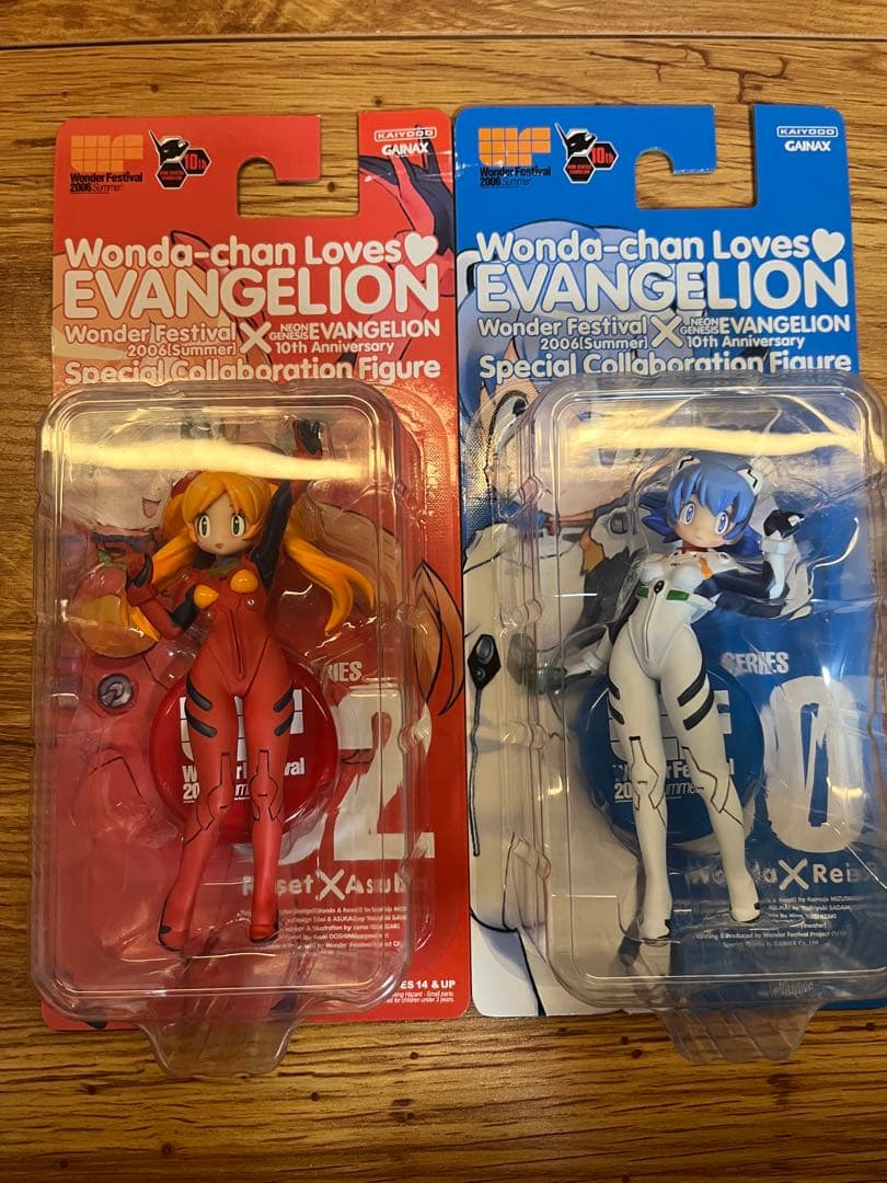 ワンフェス10周年 ワンダちゃん 綾波コスプレ&リセットちゃん アスカ