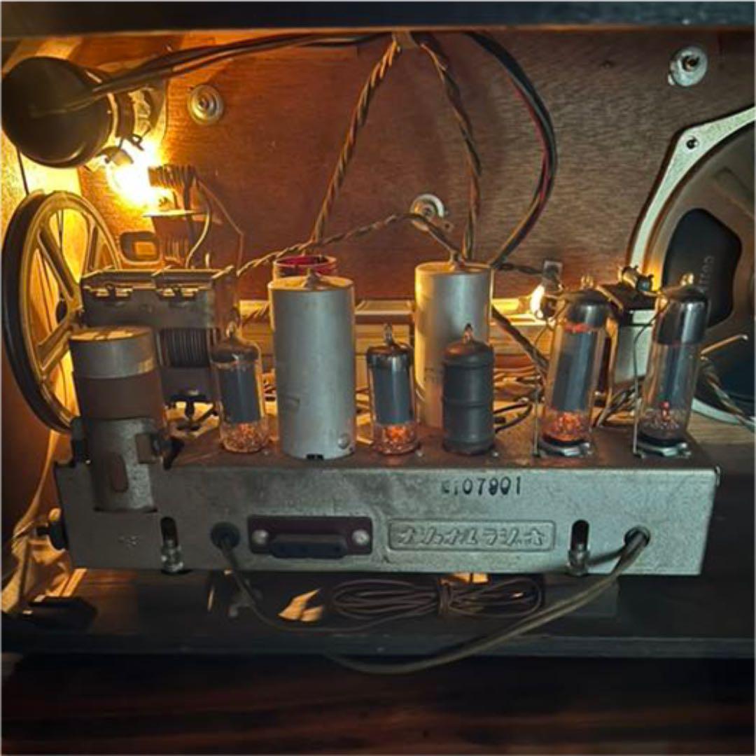 昭和レトロ 真空管 ラジオ アンティーク オブジェ - メルカリ