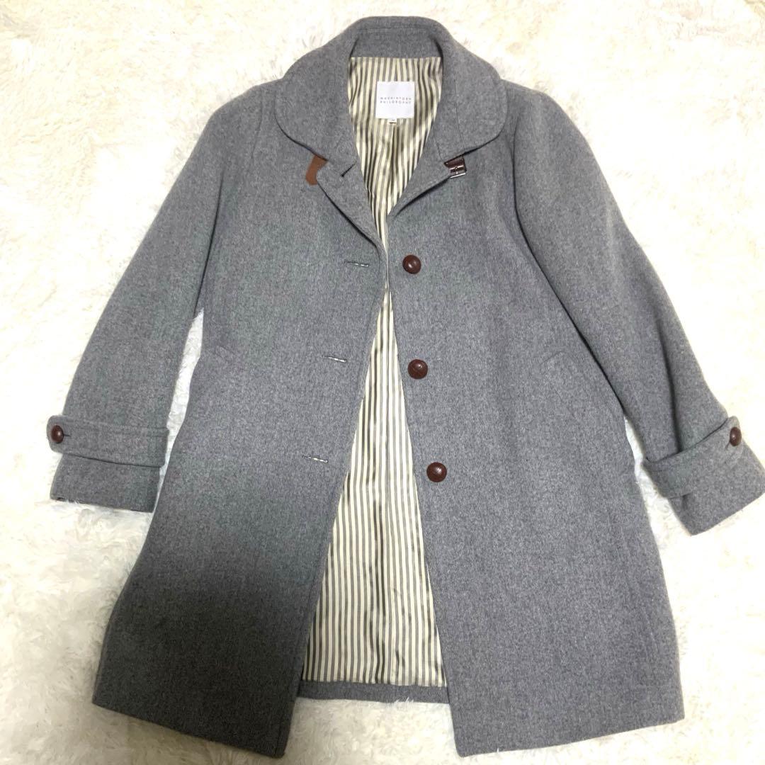 じゅんたん様専用 PHILOSOPHY くるみボタン ウール コート グレー