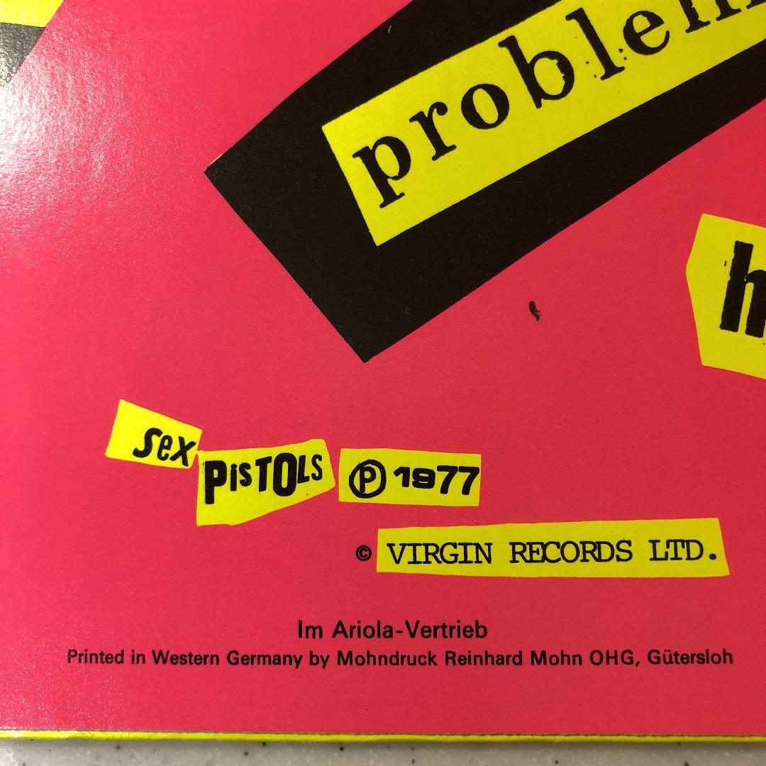 西ドイツ盤！ A2/B2 超高音質盤 THE SEX PISTOLS 極上2nd - メルカリ