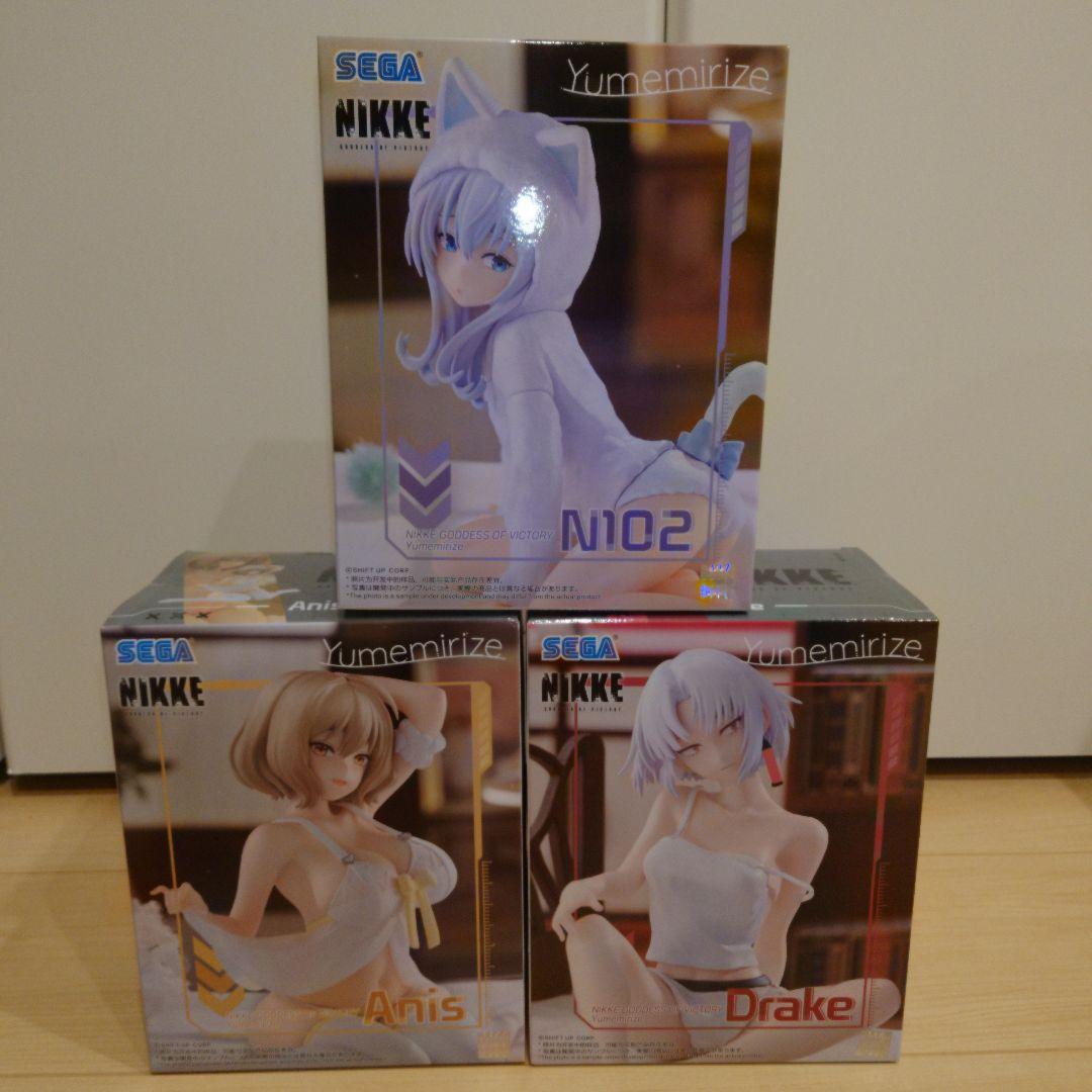 NIKKE 勝利の女神 フィギュア 3点セット - メルカリ