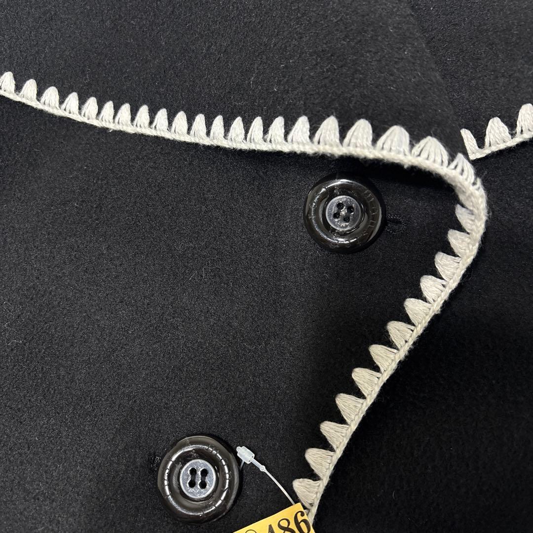 ロージーモンスター ハマグリ コート ウール ブラック 黒 - メルカリ