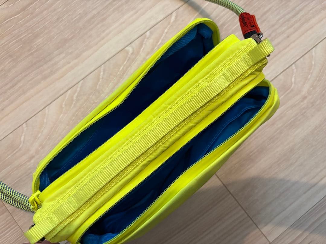 topologie ボトルサコッシュ ネオンイエロー 8.0mm Rope