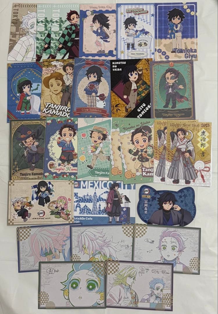 鬼滅の刃 鬼滅カフェ ポストカード 炭治郎 義勇 まとめ売り - メルカリ