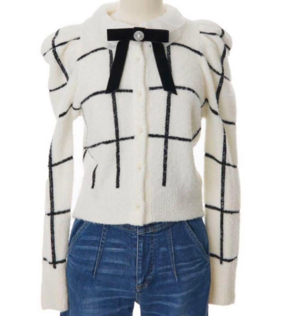 herlipto Crillon Boucle Cardigan 新品タグ付き - メルカリ