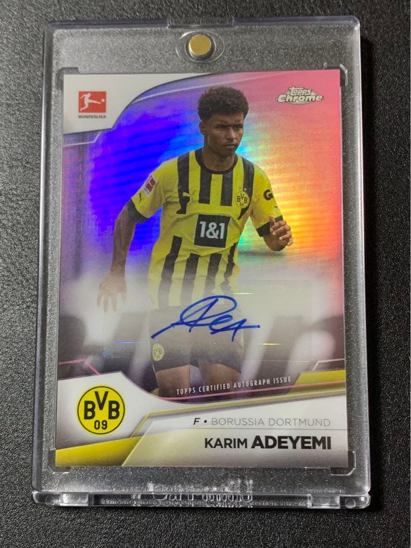 カリム アデイェミ サイン adeyemi ドルトムント 75シリ - メルカリ