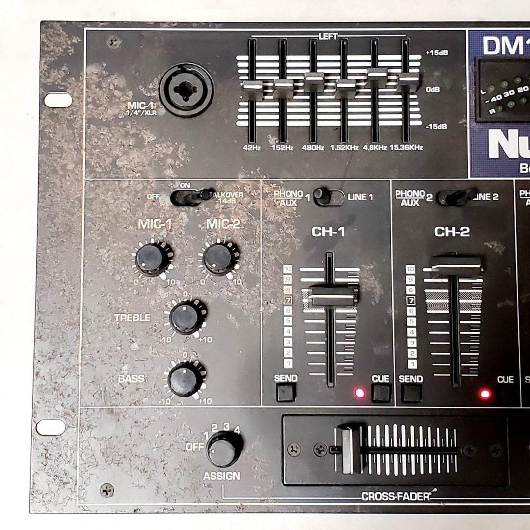 現状品・通電確認済】Numark DM1635 高性能 4ch DJミキサー - メルカリ