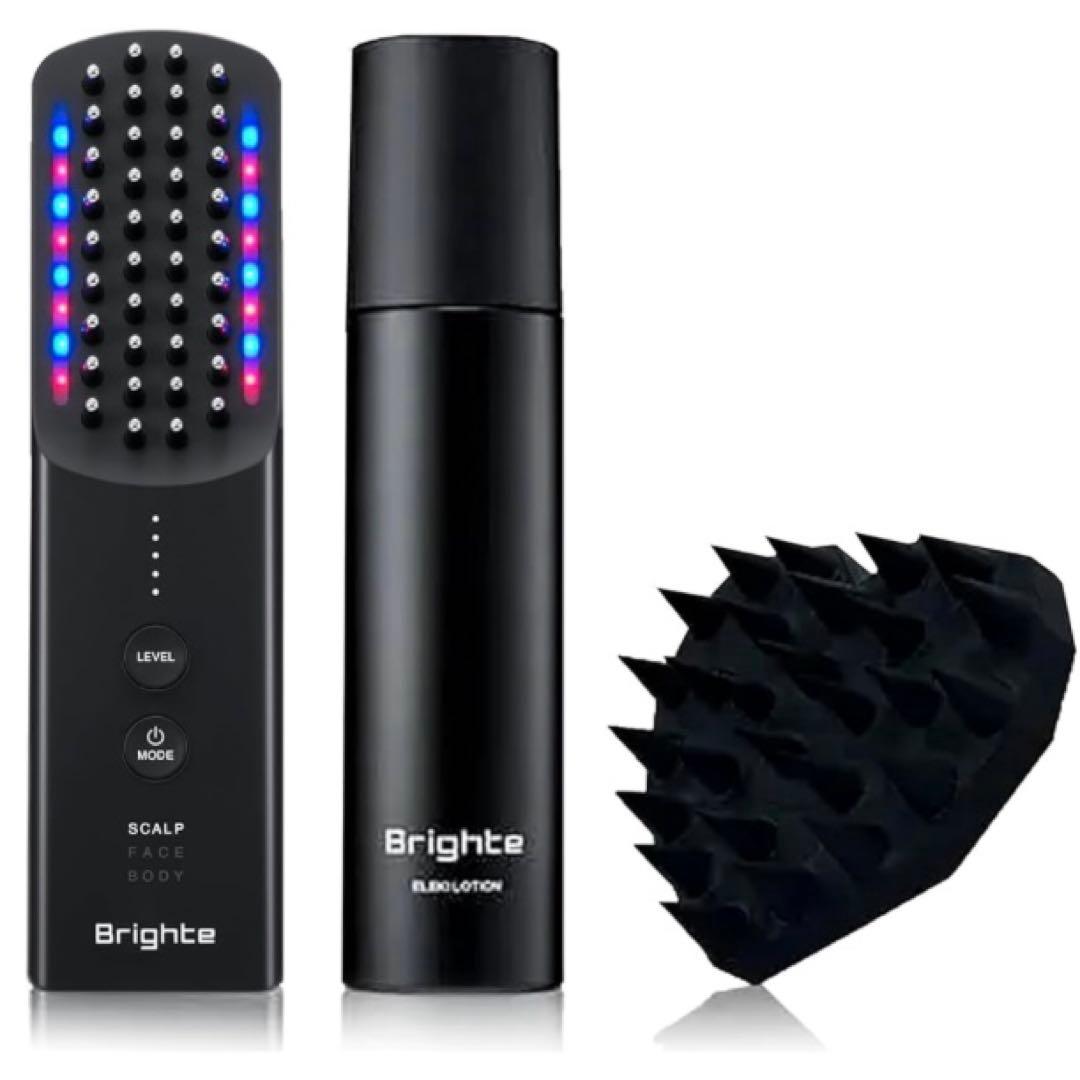 Brighte ブライト ELEKI BRUSH+ エレキブラシ4点セット Brighte ブライト ELEKI BRUSH+ エレキブラシ4点セット 待望の新色