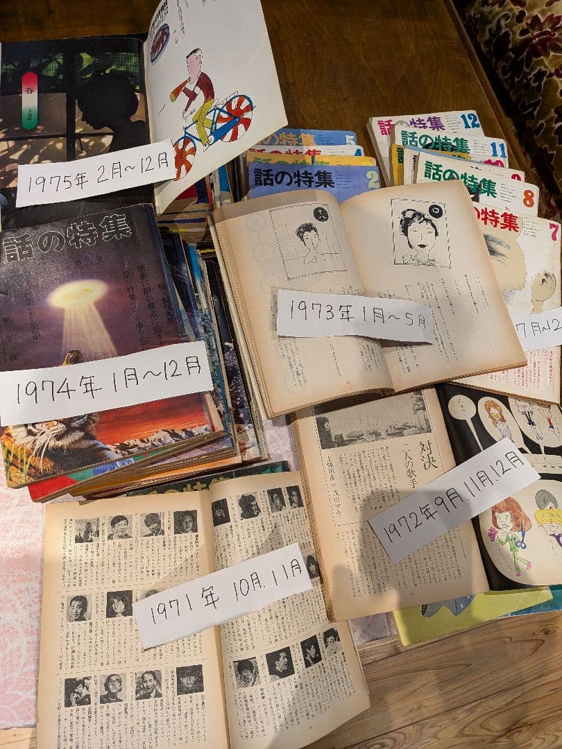 月刊誌「話の特集 」 1970年代の号 | 激安通販のイーサプライ