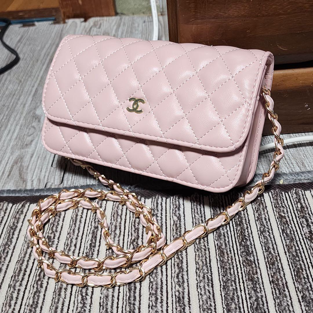 CHANEL ミニショルダー　ショルダーバッグ　ピンク　ノベルティ CHANEL/シャネル】 ココマーク バッグ CHANEL ココマーク ショルダー