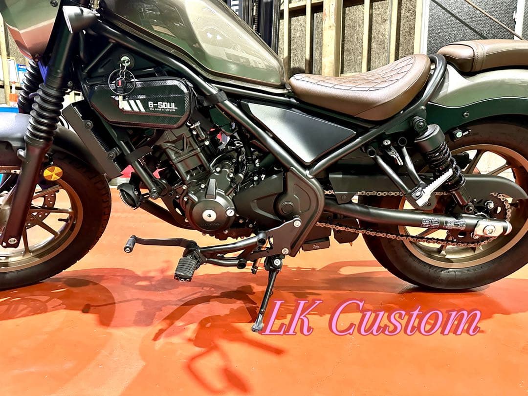 日本語の取り付け図面付き]＊ レブル250 フォワードコントロールV3