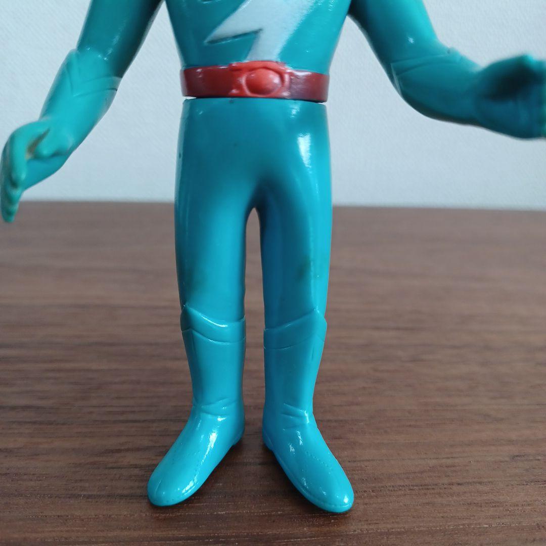 当時物 ブルマァク製「鉄人タイガーセブン」希少ソフビフィギュア