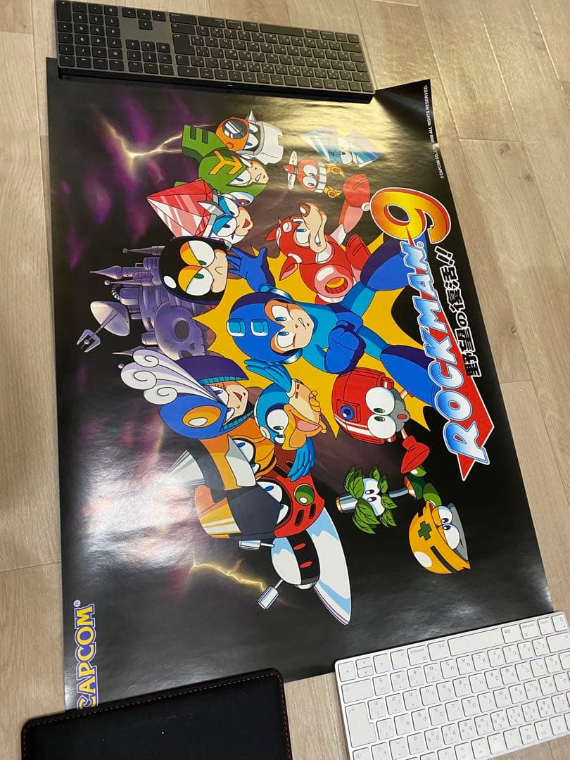 ラスト1点 ROCKMAN ロックマン9 野望の復活 B2ポスター 2008年 - メルカリ