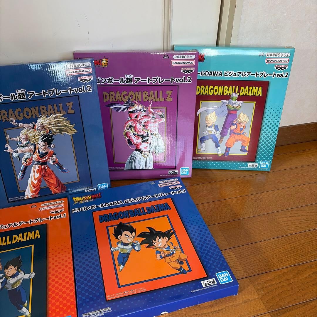 未開封 ドラゴンボール超 アートプレートvol.1＆2シート ポスター