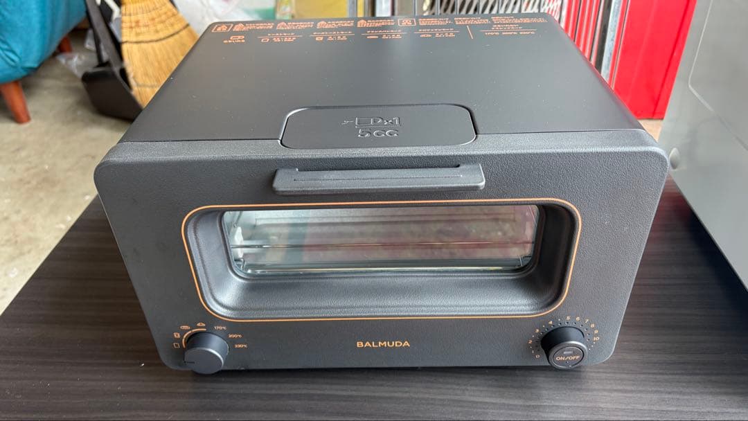 未使用！2022年製！BALMUDAスチームトースターブラック バルミューダ スチームトースター ブラック K05A-BK(ブラック): OA機器