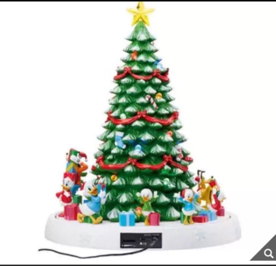 新品 クリスマスツリー ディズニー イルミネーション オルゴール